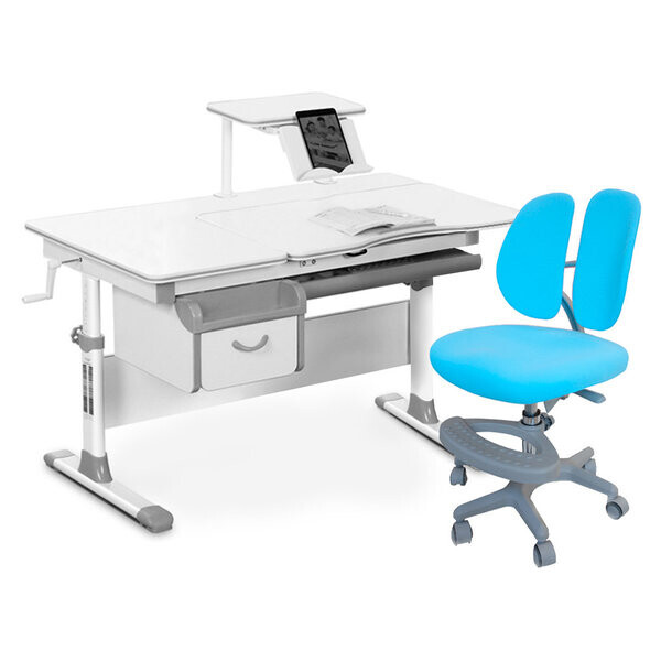 

Комплект Evo-kids Evo-40 G Grey (арт. Evo-40 G + кресло Y-408 KBL)