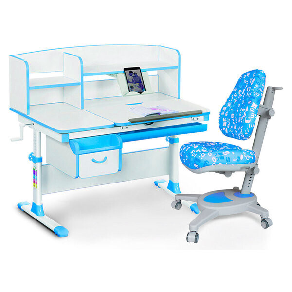 

Комплект Evo-kids Evo-50 BL Blue (арт. Evo-50 BL + кресло Y-110 ABK)