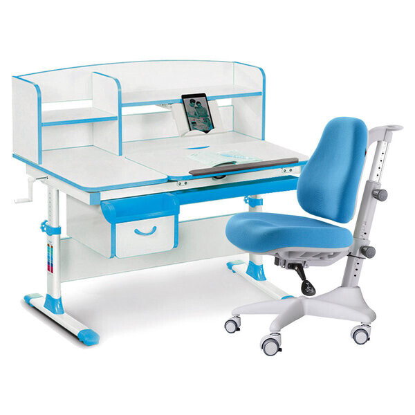 

Комплект Evo-kids Evo-50 BL Blue (арт. Evo-50 BL + кресло Y-528 KBL)