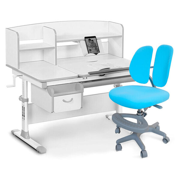 

Комплект Evo-kids Evo-50 G Grey (арт. Evo-50 G + кресло Y-408 KBL)