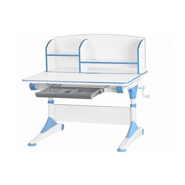 

Стол Evo-kids Alberto Blue c полкой (арт. EVO-500 WB + полка Evo-500/2)