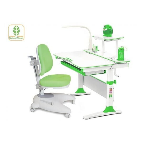 

Стол Evo-kids Diego с полкой и лампой (арт.Evo-30 G+полка+Led)