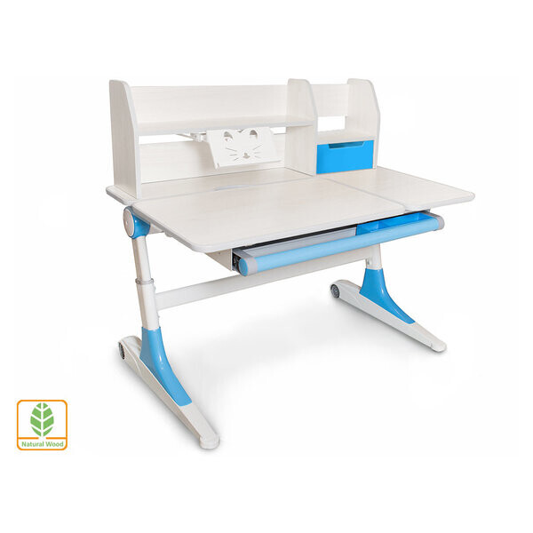 

Стол Evo-kids Ontario TG/ BL с полкой (арт. Evo-600 TG/BLс полкой)