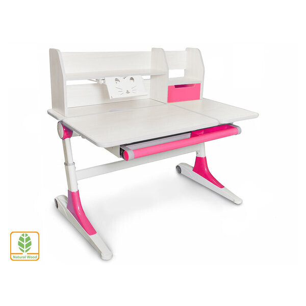 

Стол Evo-kids Ontario TG/ PN с полкой (арт. Evo-600 TG/PN с полкой)