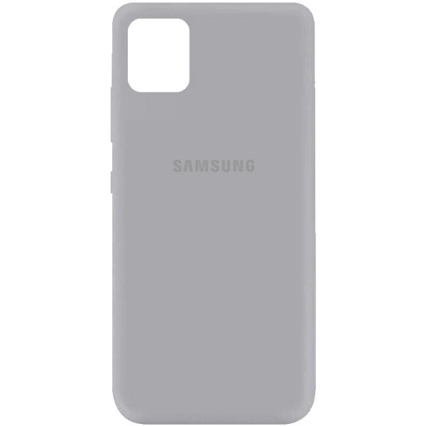 

Чехол Silicone Cover My Color Full Protective (A) для Samsung Galaxy Note 10 Lite (A81) Серый / Stone