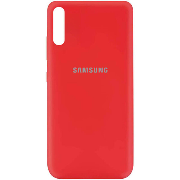 

Чехол Silicone Cover My Color Full Protective (A) для Samsung Galaxy A70 (A705F) Красный / Red