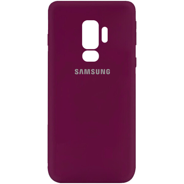 

Чехол Silicone Cover My Color Full Protective (A) для Samsung Galaxy S9+ Бордовый / Marsala