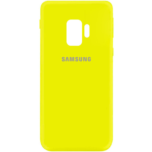 

Чехол Silicone Cover My Color Full Protective (A) для Samsung Galaxy S9 Желтый / Flash