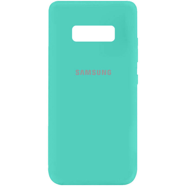 

Чехол Silicone Cover My Color Full Protective (A) для Samsung Galaxy S10e Бирюзовый / Ocean Blue