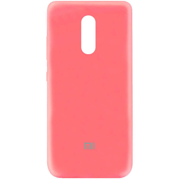 

Чехол Silicone Cover My Color Full Protective (A) для Xiaomi Redmi Note 5 Pro/Note 5 (Dual Camera) Розовый / Peach