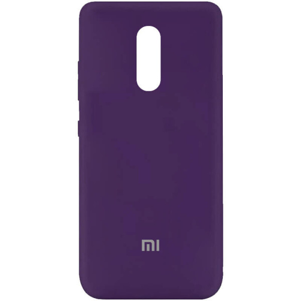

Чехол Silicone Cover My Color Full Protective (A) для Xiaomi Redmi Note 5 Pro/Note 5 (Dual Camera) Фиолетовый / Purple