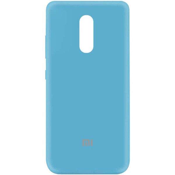 

Чехол Silicone Cover My Color Full Protective (A) для Xiaomi Redmi Note 5 Pro/Note 5 (Dual Camera) Голубой / Sky Blue