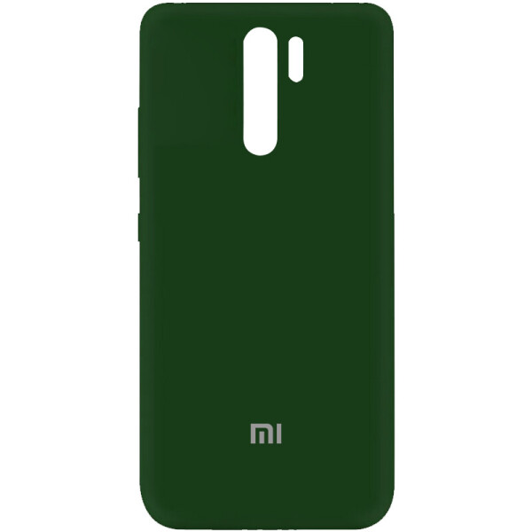 

Чехол Silicone Cover My Color Full Protective (A) для Xiaomi Redmi 9 Зеленый / Dark green