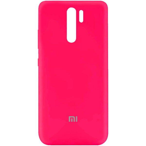

Чехол Silicone Cover My Color Full Protective (A) для Xiaomi Redmi 9 Розовый / Barbie pink