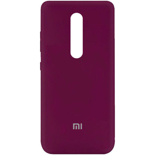 

Чехол Silicone Cover My Color Full Protective (A) для Xiaomi Redmi K20 / K20 Pro / Mi9T / Mi9T Pro Бордовый / Marsala