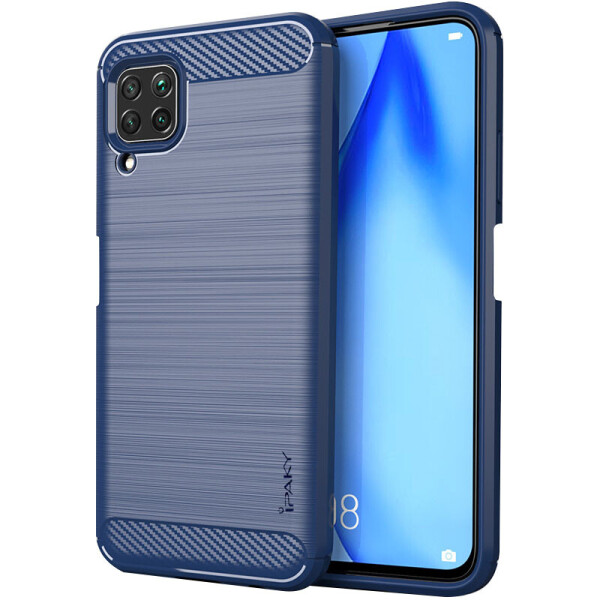 Акция на TPU чехол iPaky Slim Series для Huawei P40 Lite Синий от Allo UA