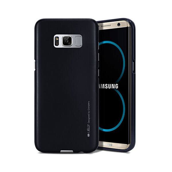 

TPU чехол Mercury iJelly Metal series для Samsung G955 Galaxy S8 Plus Черный