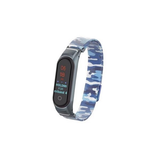 

Ремешок XoKo Milan Xiaomi Mi Band 3/4 Blue Camo (ХК-MI-CM-Blue camo)