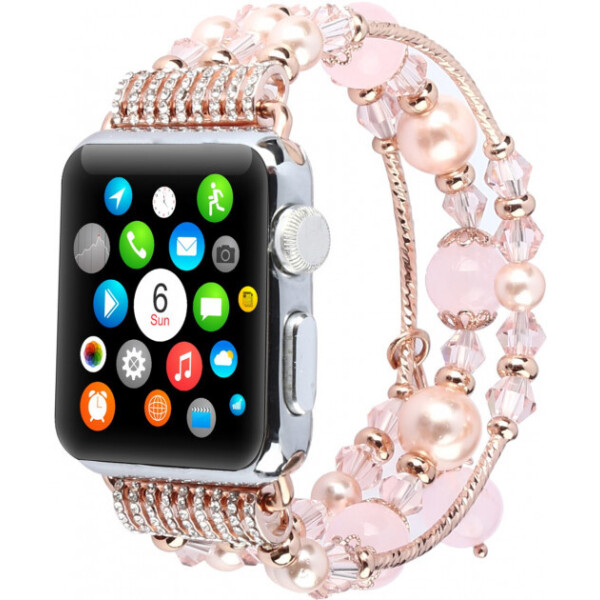 

Ремешок Optima Bracelet Crystal для Apple Watch 38mm Rose Gold (XK-AP-BRRGD)