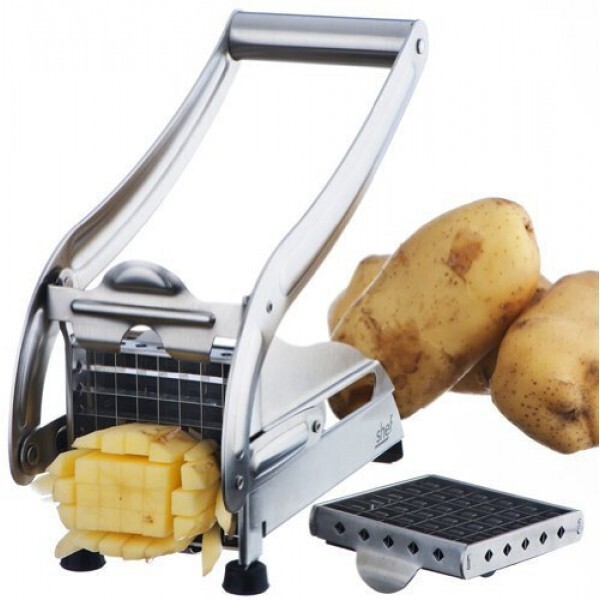 

Картофелерезка WOW Potato Chipper Plus овощерезка механическая, устройство для резки картофеля фри (W1981)
