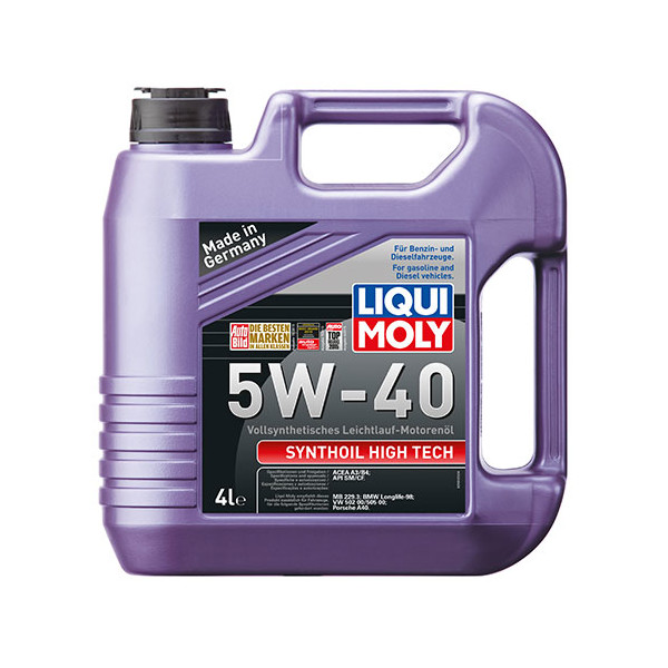 

Моторное масло Liqui Moly SYNTHOIL HIGH TECH 5W-40 4л (1915)