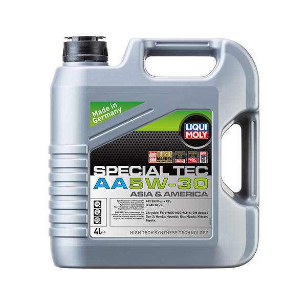 

Моторное масло Liqui Moly SPECIAL TEC AA 5W-30 4л (7516)