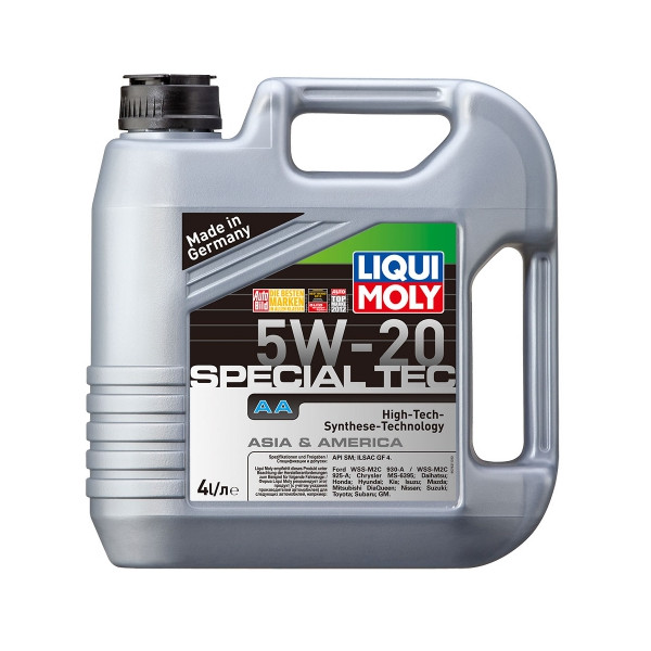 

Моторное масло Liqui Moly SPECIAL TEC AA 5W-20 4л (7621)