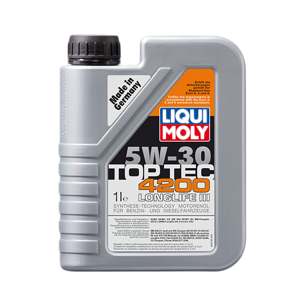 

Моторное масло Liqui Moly TOP TEC 4200 5W-30 1л (7660)