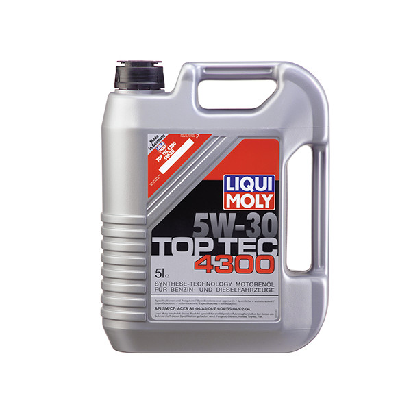 

Моторное масло Liqui Moly TOP TEC 4300 5W-30 5л (8031)