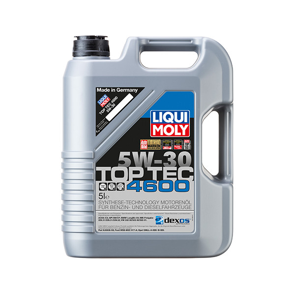

Моторное масло Liqui Moly TOP TEC 4600 5W-30 5л (8033)