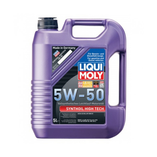 

Моторное масло Liqui Moly SYNTHOIL HIGH TECH 5W-50 5л (9068)