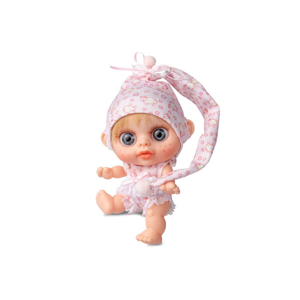 

Кукла пупс Рубио 14 см БЭБИ БИГГЕРС (RUBIO Berjuan Baby Biggers) - с запахом ванили - волосы мягкие и приятные на ощупь - детализированное лицо