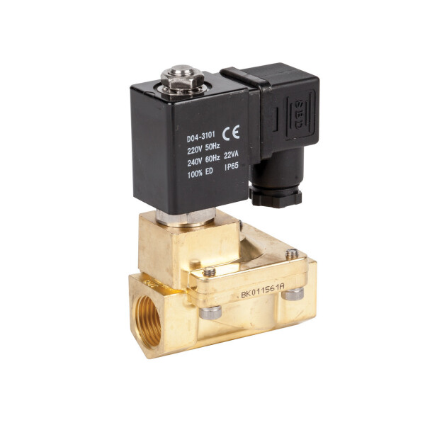 

Клапан электромагнитный Round Star ZW-15N 1/2"; нормально-закрытый прямого действия (Китай)