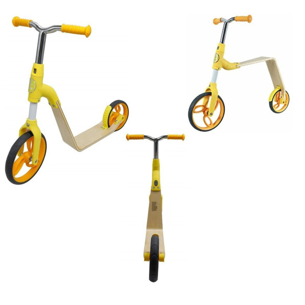 

Беговел-самокат трансформер AEST B01 2 in 1 Yellow