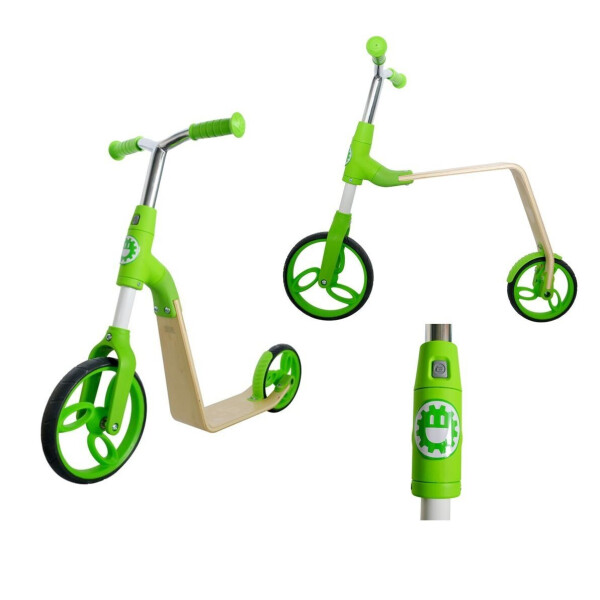 

Беговел-самокат трансформер JETSON B01 2 in 1 Green