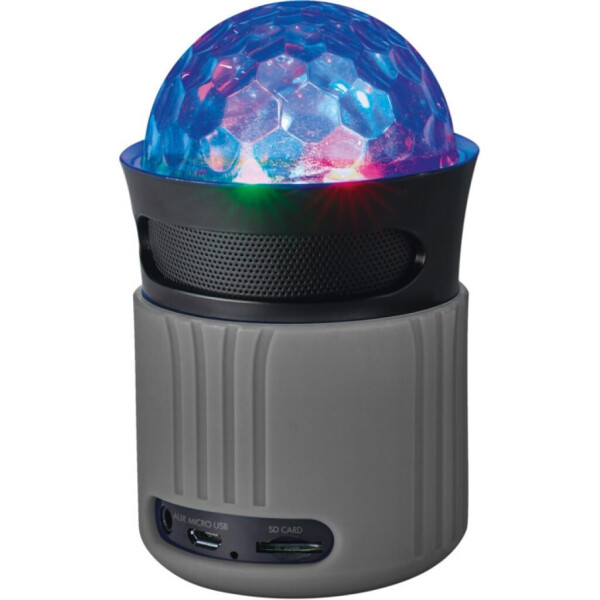 

Акустическая система Trust Dixxo Go Wireless Bluetooth Speaker with party lights grey (21345)