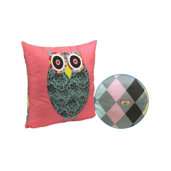 

Подушка Руно декоративная силиконовая Owl Grey