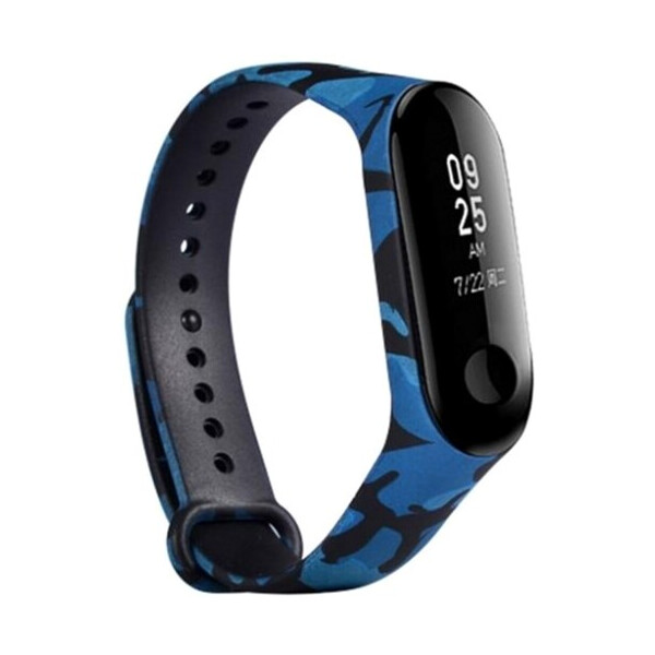

Ремешок ХоКо для Xiaomi Mi Band 3/4 Khaki Blue