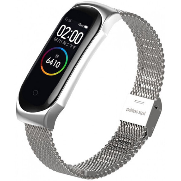 

Ремешок XoKo для Xiaomi Mi Band 3/4 Silver