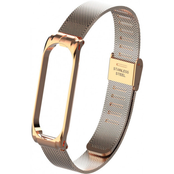 

Ремешок XoKo для Xiaomi Mi Band 3/4 Rose Gold (XK-XM-BB-Rose gold)