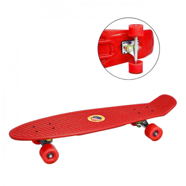 

Детский Скейт Penny Board BT-YSB-0057 Flatlands виниловая роликовая доска Красный