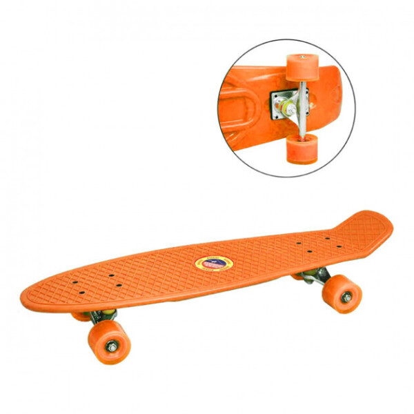 

Детский Скейт Penny Board BT-YSB-0057 Flatlands виниловая роликовая доска Оранжевый