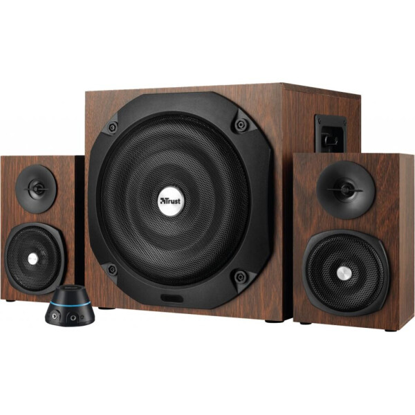 

Акустическая система Trust Vigor 2.1 Subwoofer Speaker Set - brown (20244)
