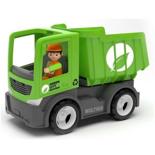 

Машинка Городской Самосвал с водителем EFKO MultiGO Single City Dumper Green