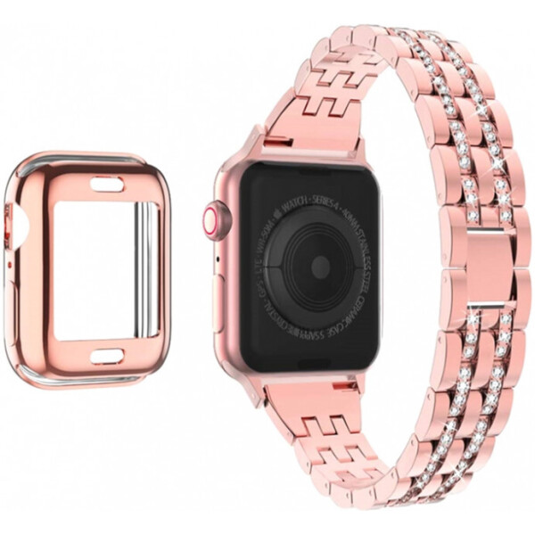 

Ремешок ХоКо для Apple Watch 38/40mm Rose Gold