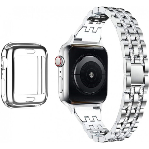 

Ремешок ХоКо для Apple Watch 38/40mm Silver