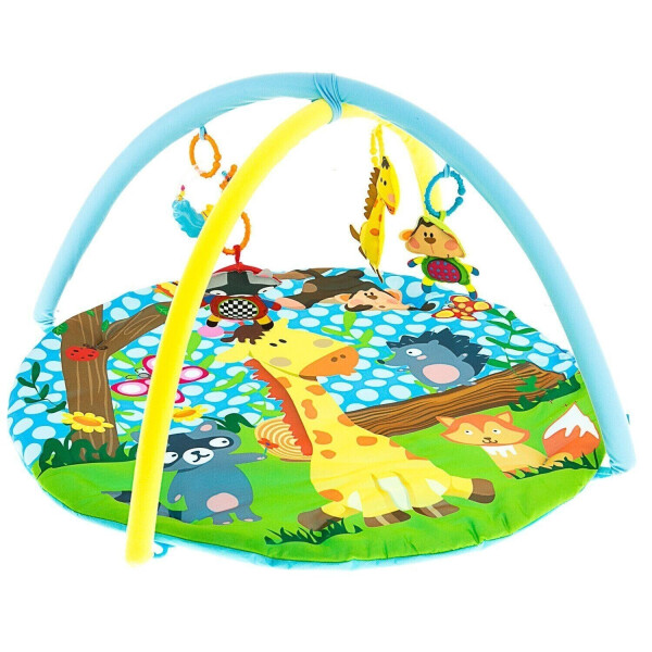 

Развивающий коврик Mioobaby Веселые друзья игровой с дугами