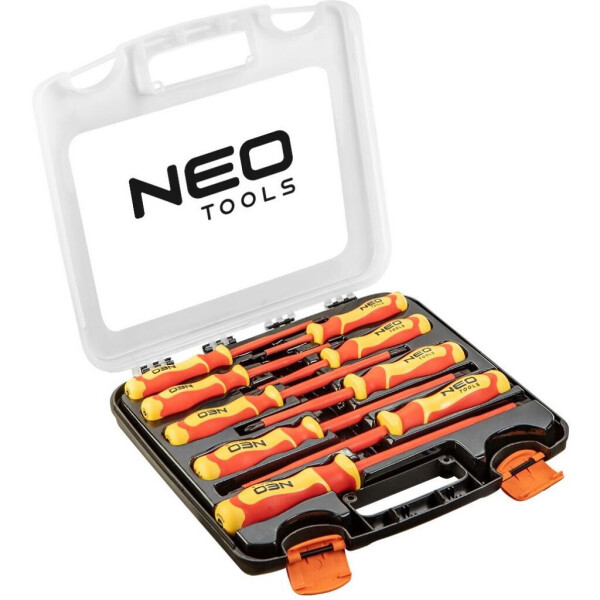 

Отвертка Neo Tools отверток для работы с електричеством до 1000 В, 9 шт. (04-142)