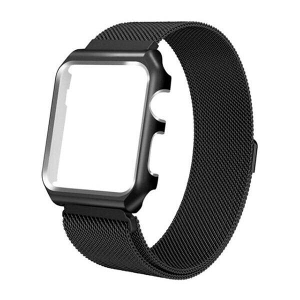 

Ремешок XoKo Melanise c накладкой для Apple Watch 42mm Black (XK-AP-MLBK)