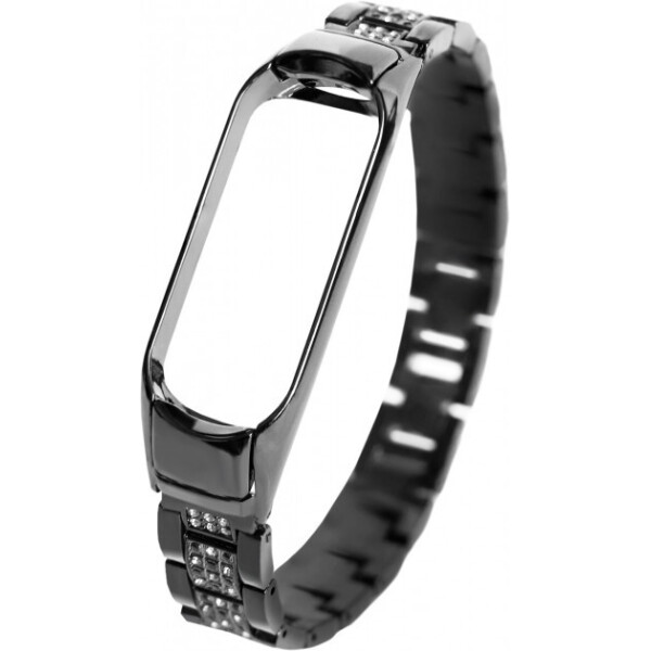 

Ремешок XoKo Metal для Xiaomi Mi Band 3/4 Black Diamond (XK-XM-NV-BKDM)
